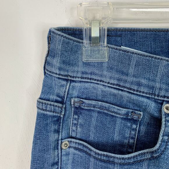 Express Ankle Legging High Rise Jeans - Picture 4 of 9